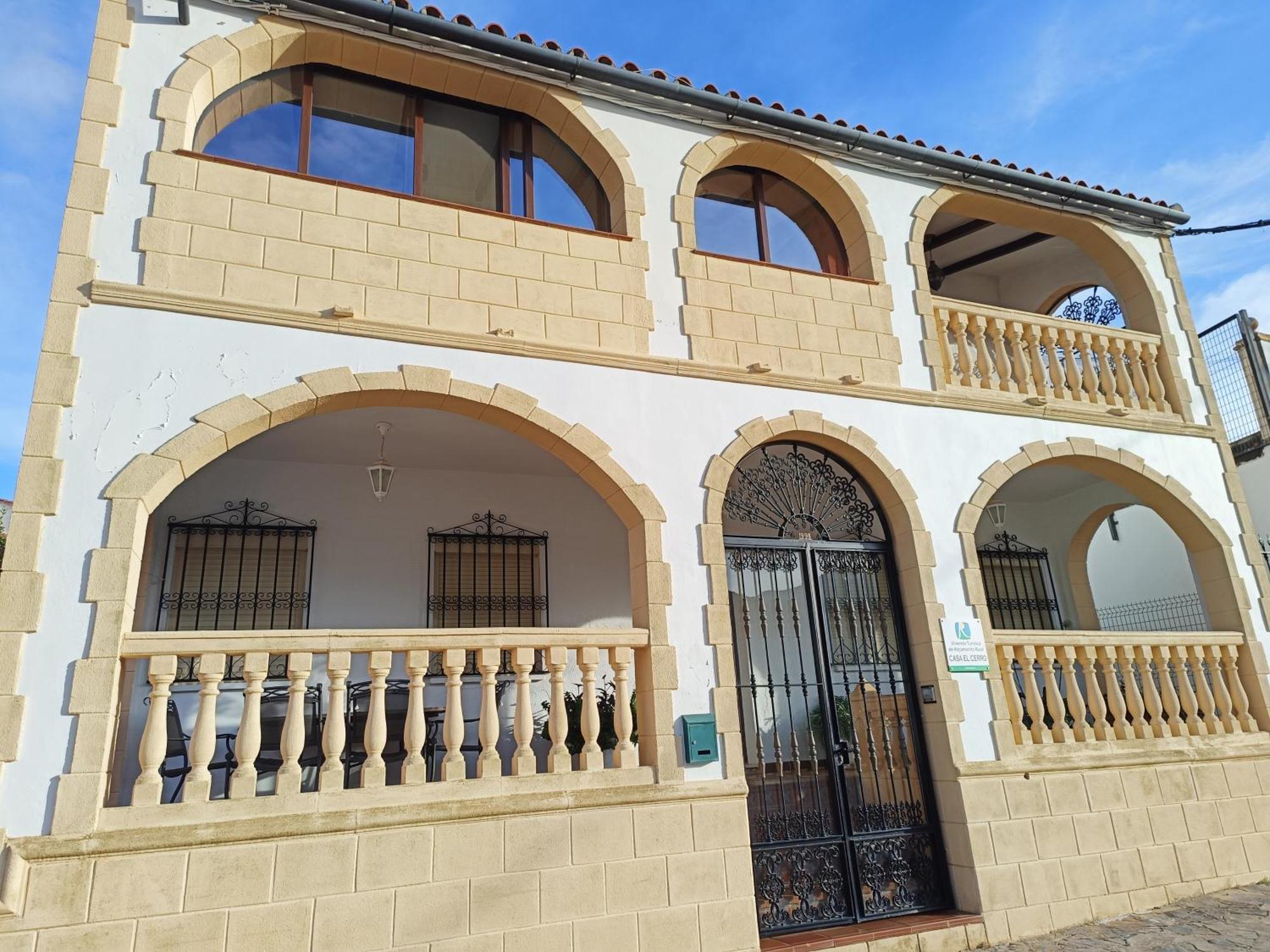 Casa El Cerro Villa กอร์เตส เด ลา ฟรอนเตรา ภายนอก รูปภาพ
